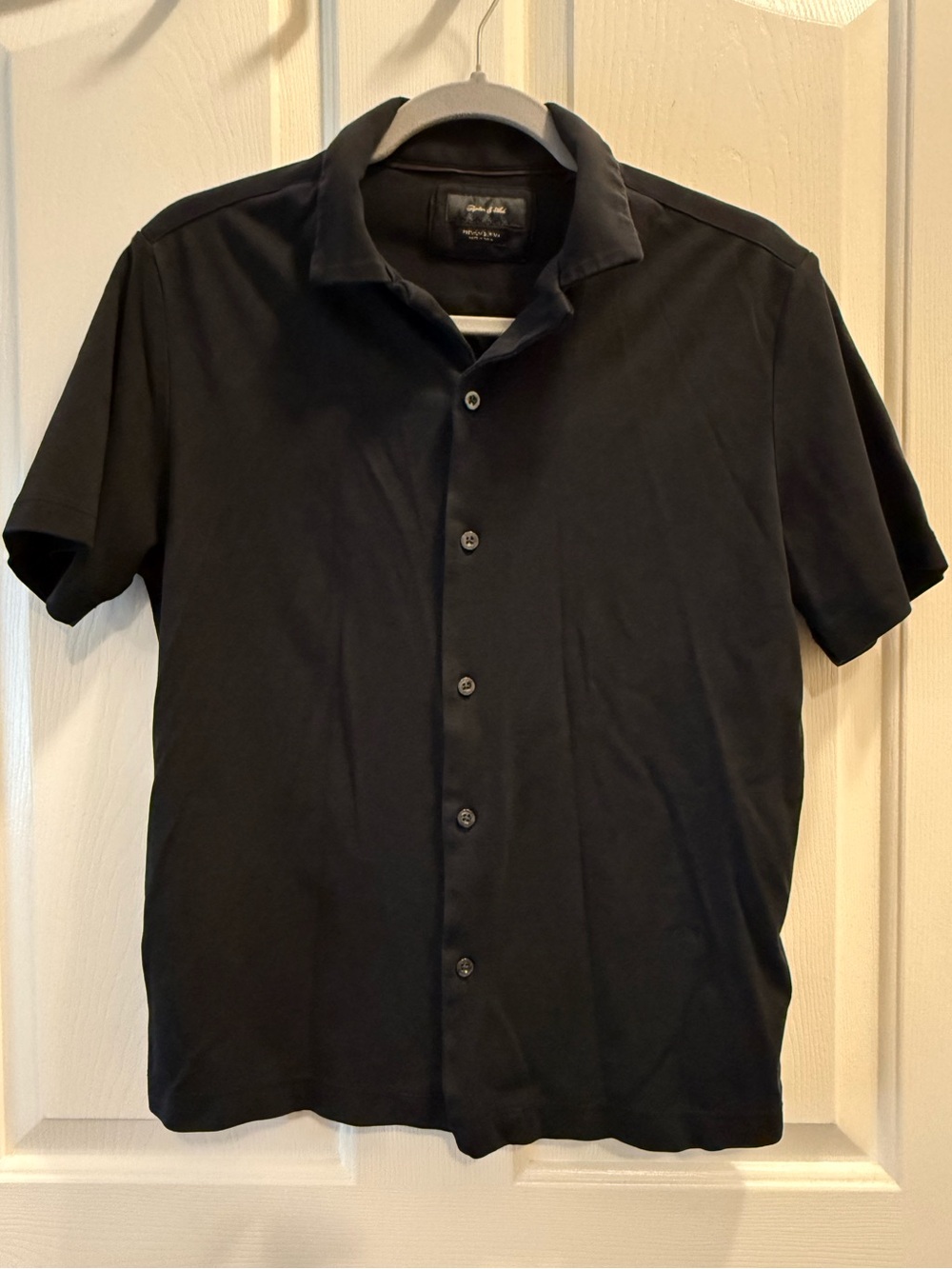 Porter and Ash Men’s Polo Short Sleeve Shirt - Medium